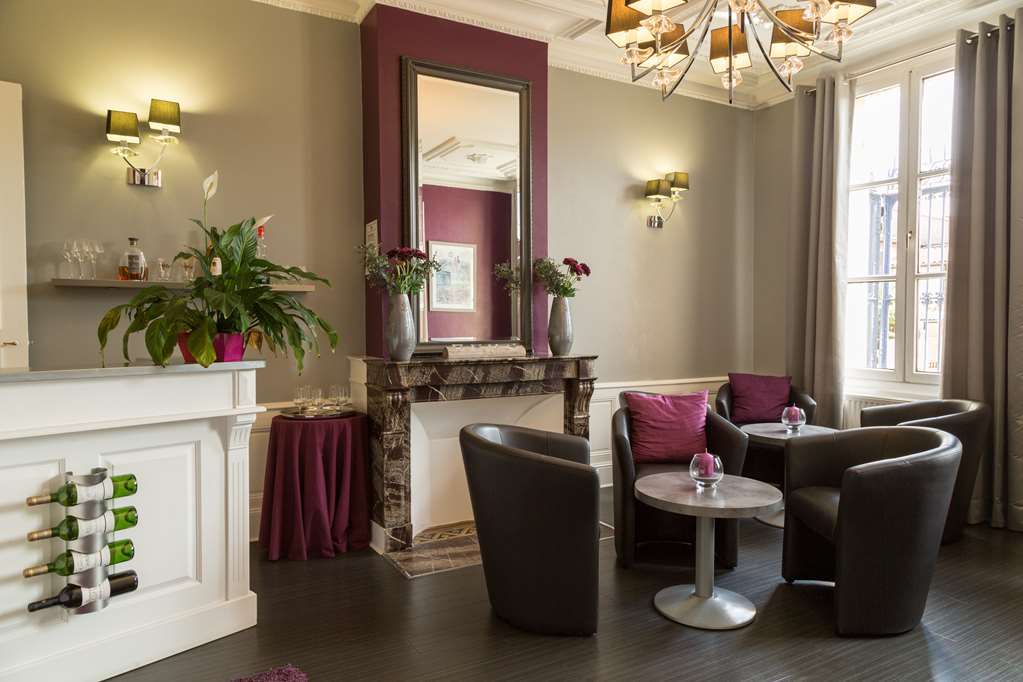 Hotel Henri IV Coutras 餐厅 照片